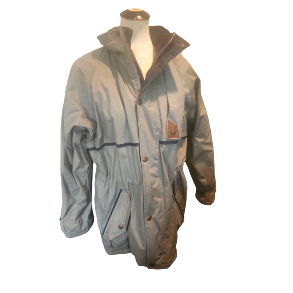 On course Winter equestrian jacket . Quilted lined  size large
